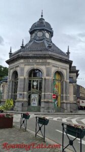 The glass-and-iron pavilion of Pouhon Pierre-le-Grand
